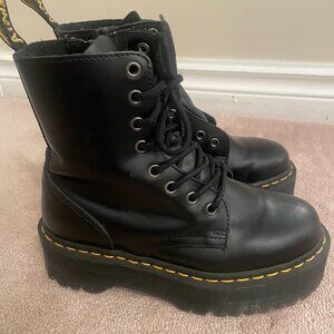 Dr. Marten's Women's Jadon Platform Boots - Size 6